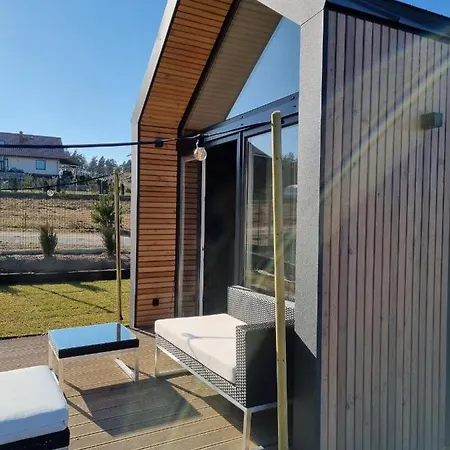 בקתה Bosko Z Sauna I Balia W Sulminie Obok Gdanska