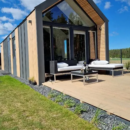 בקתה Bosko Z Sauna I Balia W Sulminie Obok Gdanska *