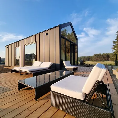 Chalet Bosko Z Sauna I Balia W Sulminie Obok Gdanska Sulmin