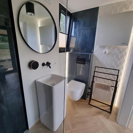 Dağ evi Bosko Z Sauna I Balia W Sulminie Obok Gdanska Sulmin