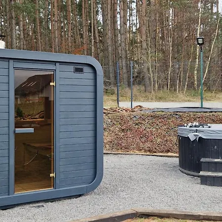 Chalet Bosko Z Sauna I Balia W Sulminie Obok Gdanska *