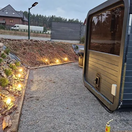 Bosko Z Sauna I Balia W Sulminie Obok Gdanska בקתה