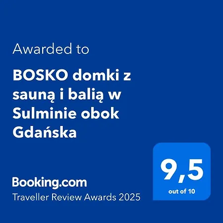 Bosko Z Sauna I Balia W Sulminie Obok Gdanska