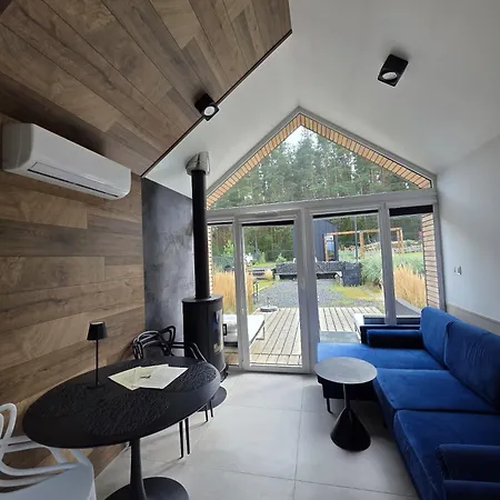 בקתה Bosko Z Sauna I Balia W Sulminie Obok Gdanska *