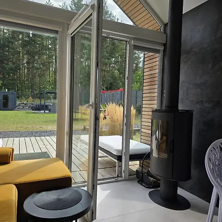 בקתה Bosko Z Sauna I Balia W Sulminie Obok Gdanska Sulmin