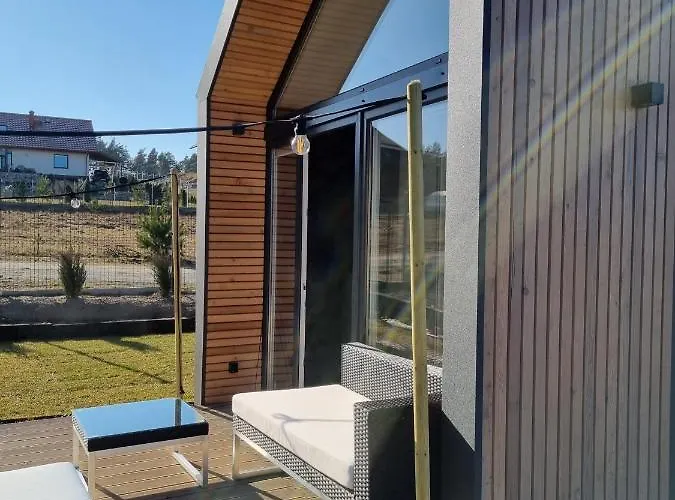 Шале Bosko Z Sauna I Balia W Sulminie Obok Gdanska