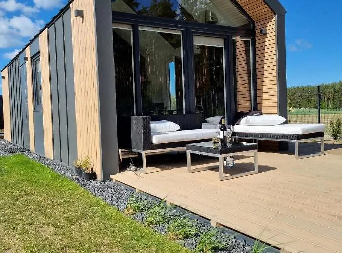 Шале Bosko Z Sauna I Balia W Sulminie Obok Gdanska *