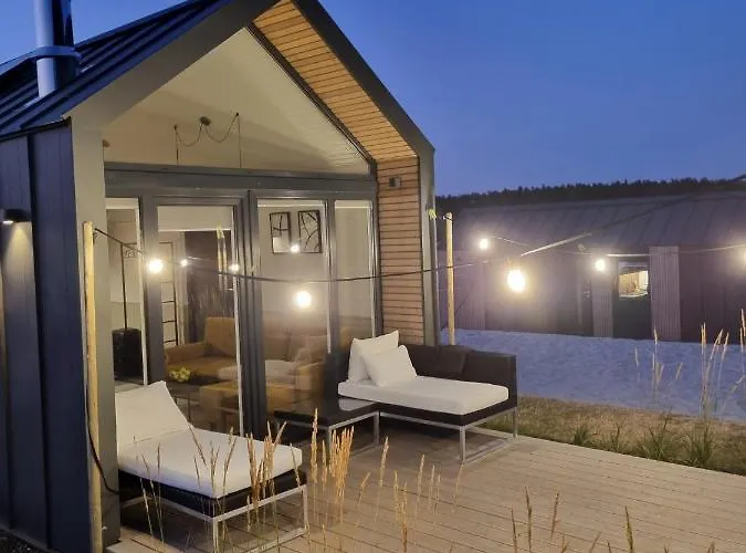 Шале Bosko Z Sauna I Balia W Sulminie Obok Gdanska *