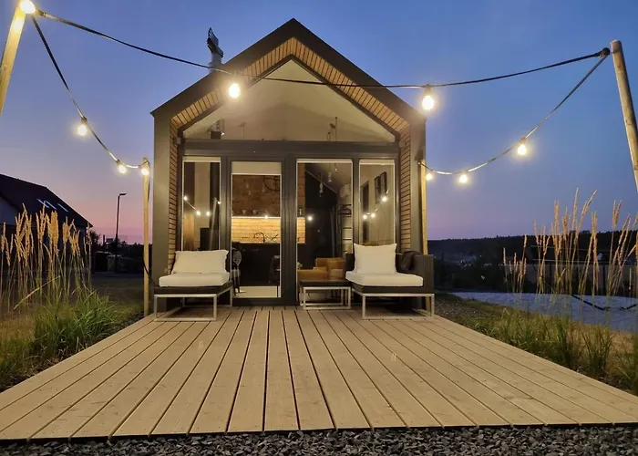 Bosko Z Sauna I Balia W Sulminie Obok Gdanska Шале