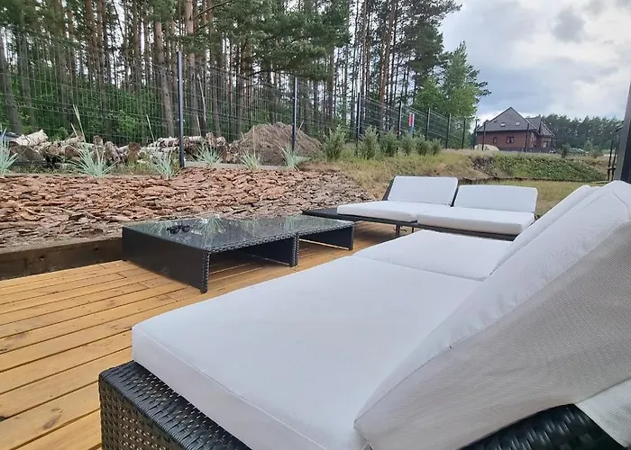 Шале Bosko Z Sauna I Balia W Sulminie Obok Gdanska *