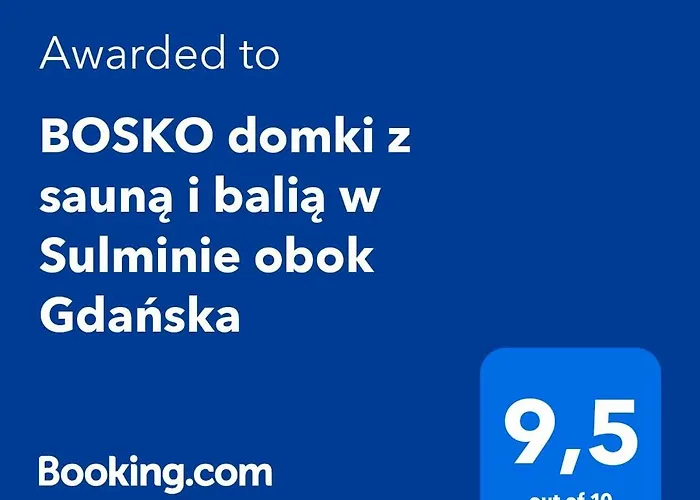 Bosko Z Sauna I Balia W Sulminie Obok Gdanska