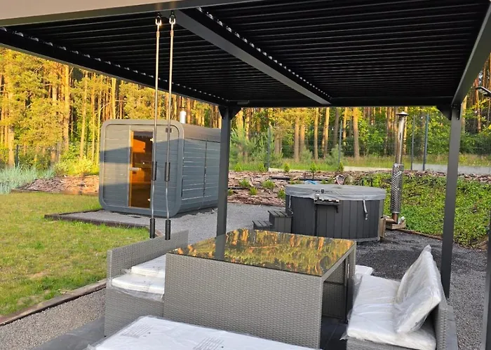 Шале Bosko Z Sauna I Balia W Sulminie Obok Gdanska