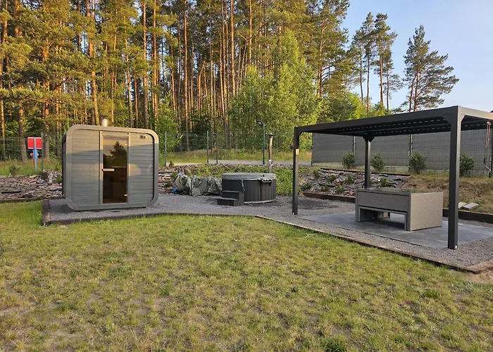 Bosko Z Sauna I Balia W Sulminie Obok Gdanska Шале Sulmin