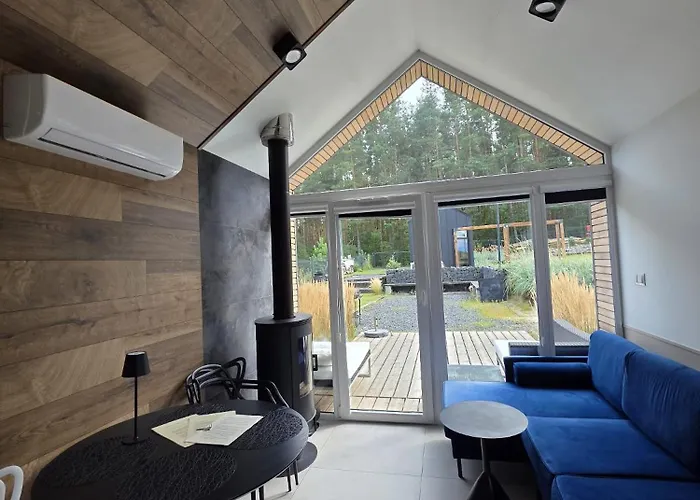 Шале Bosko Z Sauna I Balia W Sulminie Obok Gdanska *