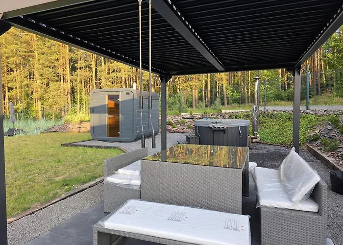 Bosko Z Sauna I Balia W Sulminie Obok Gdanska Шале *